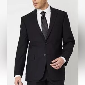 Stafford Men’s Classic Fit Suit Jacket In Black